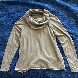 Free People Beach Cocoon “two body” oversized cowl neck sweatshirt
